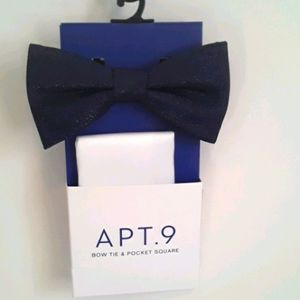 Apt 9 Bow Tie & Pocket Square